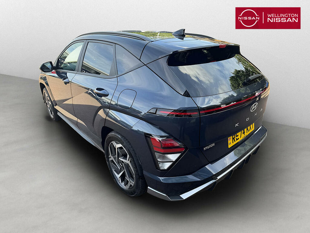 Hyundai Kona 1.6 Hybrid 129 N Line Dct Blue #5