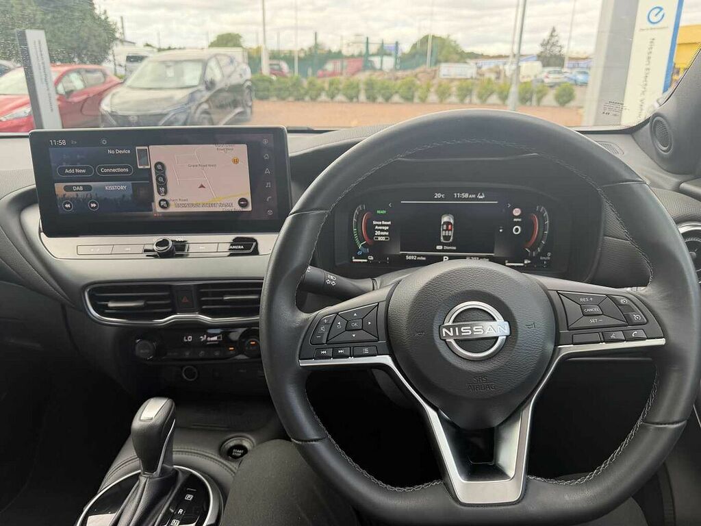 Nissan Juke 1.6 Hybrid N-connecta Grey #16