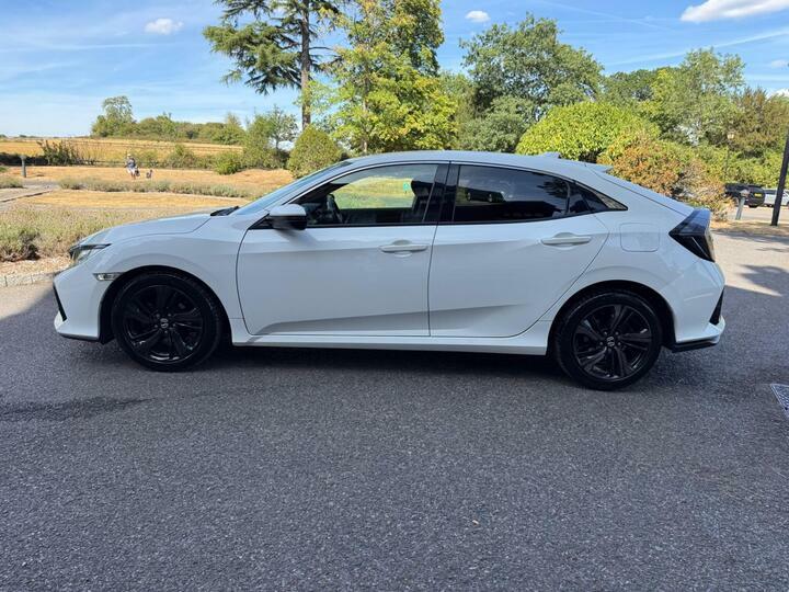 Honda Civic 1.0 Vtec Turbo Sr Euro 6 Ss White #6
