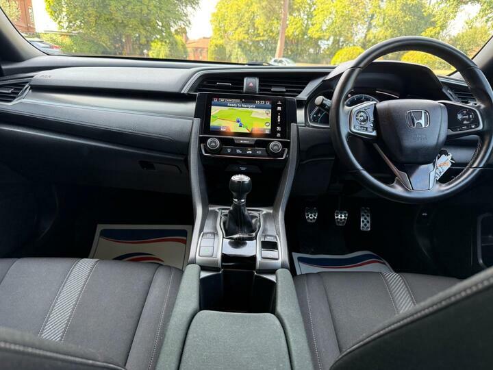 Honda Civic 1.0 Vtec Turbo Sr Euro 6 Ss White #2
