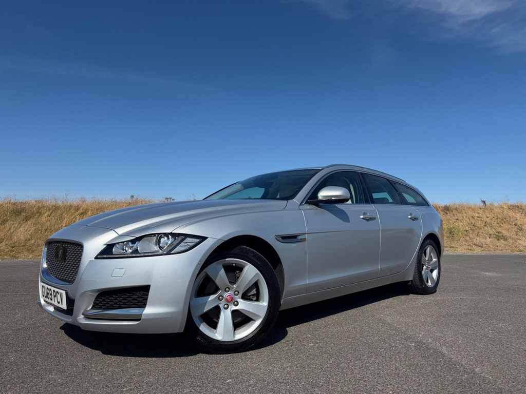 Jaguar XF 2.0I Portfolio Sportbrake Euro 6 Ss Silver #6