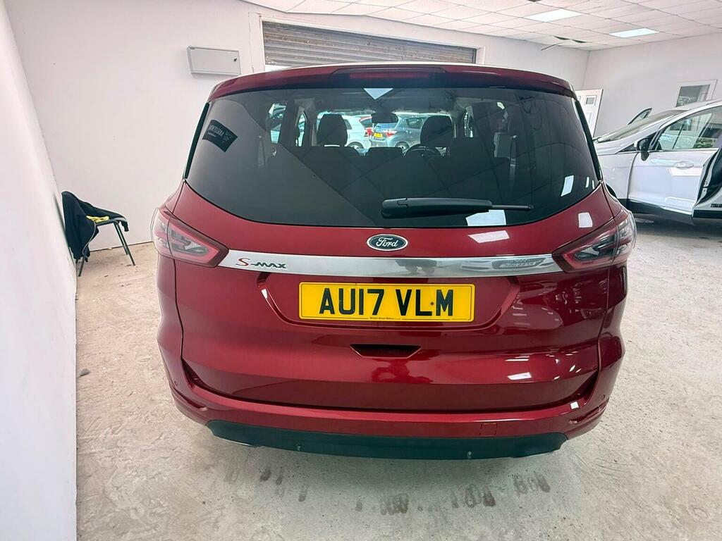 Ford S-Max Mpv 2.0 Tdci Titanium Powershift Euro 6 Ss AU17VLM Red #2