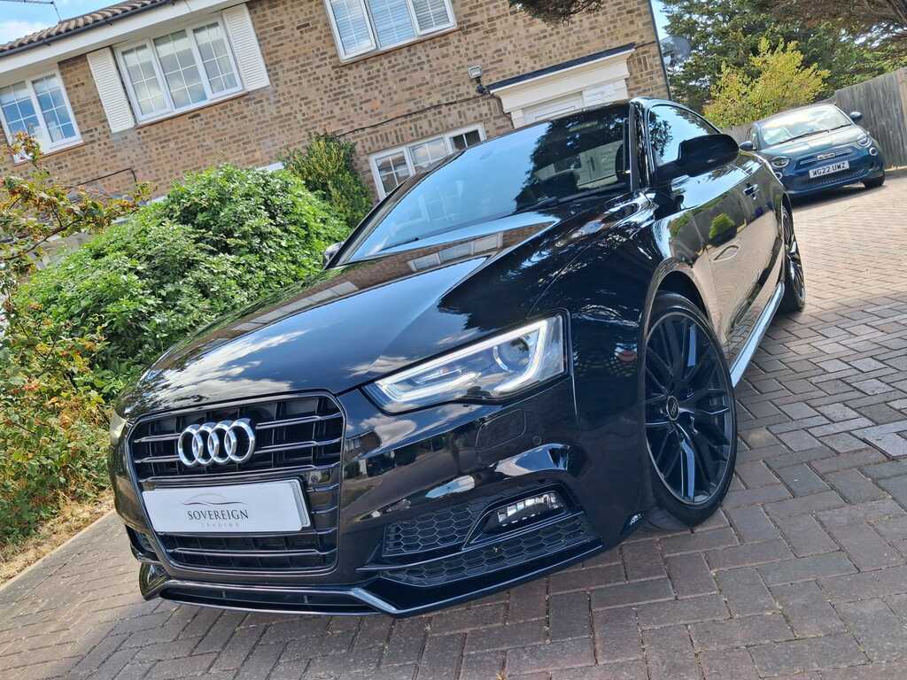 Audi A5 2.0 Tdi Black Edition Black #5