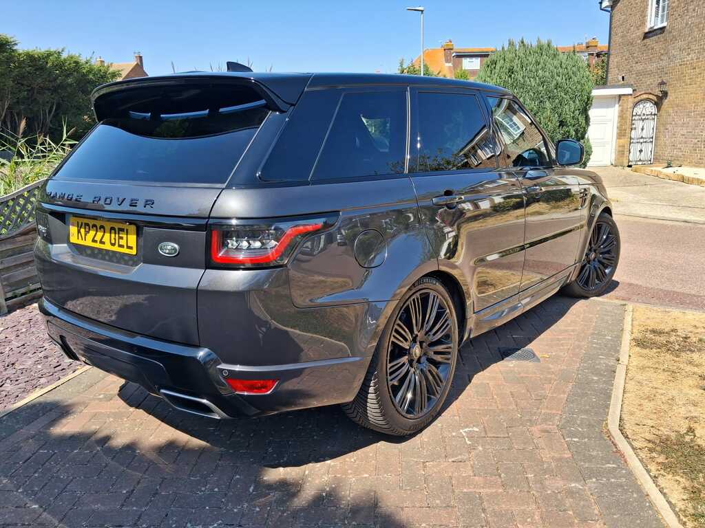Land Rover Range Rover Sport 3.0 D300 Mhev Dynamic Suv Black #13