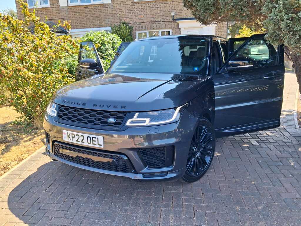 Land Rover Range Rover Sport 3.0 D300 Mhev Dynamic Suv Black #10