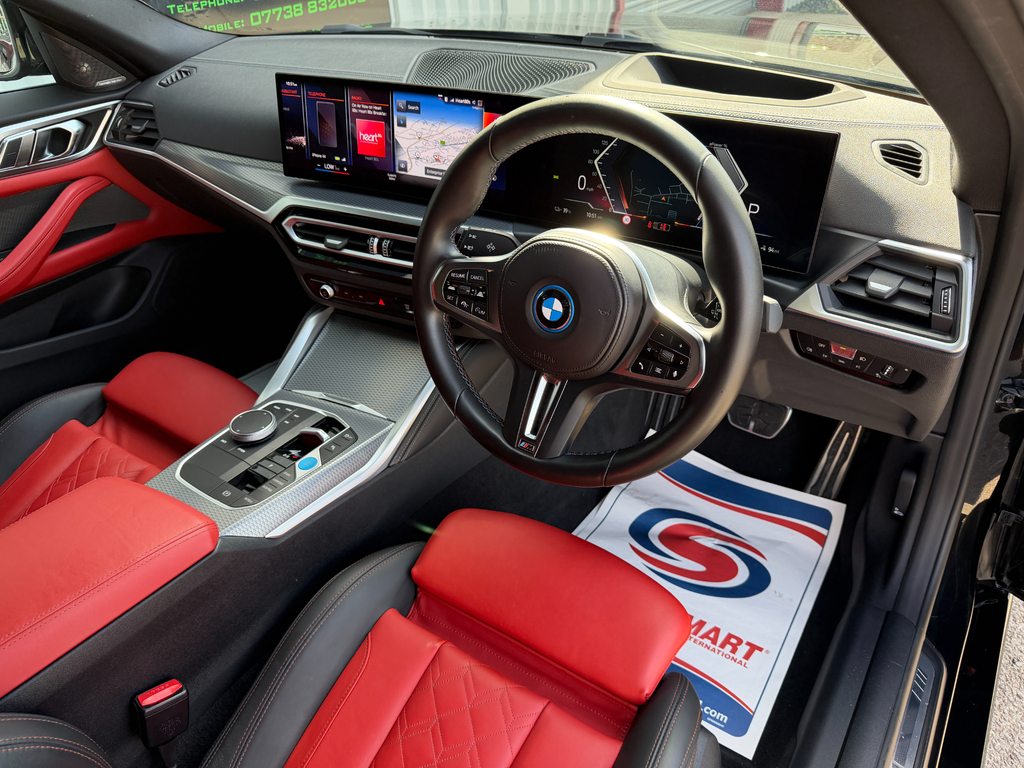 BMW i4 M50 Merino Leathermemory Seatsengineering Pack  #5