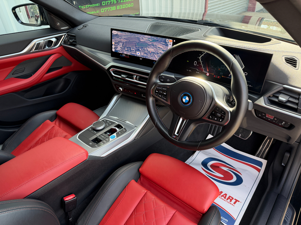 BMW i4 M50 Merino Leathermemory Seatsengineering Pack  #4