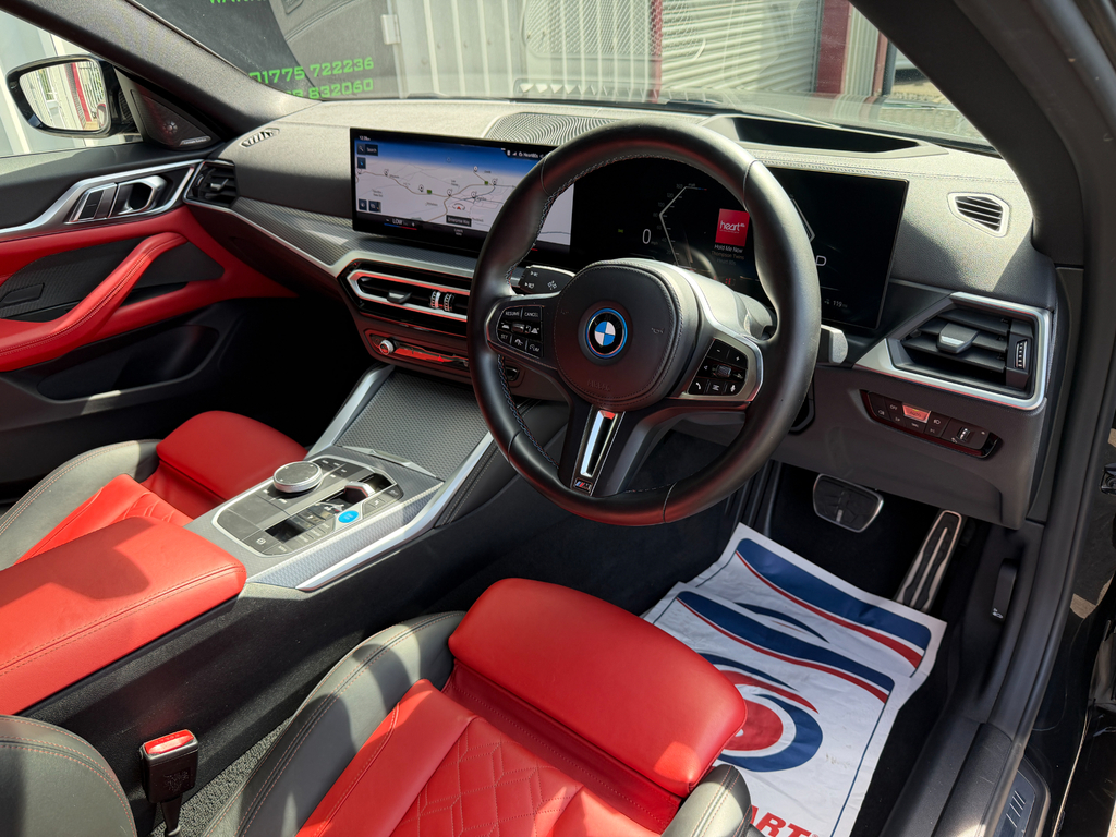 BMW i4 M50 Merino Leathermemory Seatsengineering Pack  #6
