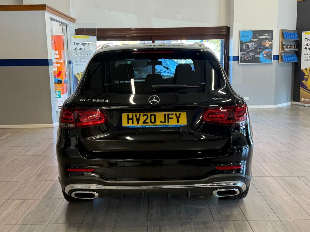Mercedes-Benz GLC Class 2L Amg Line HV20JFY Black #4