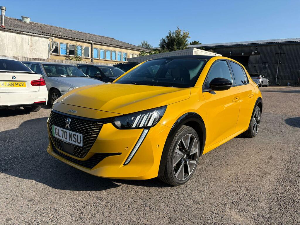 Peugeot e-208 50Kwh Gt Yellow #2