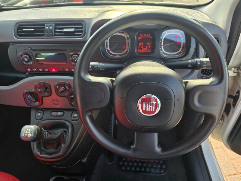 Fiat Panda 1.2 Pop Hatchback Euro 6 69 Bhp White #9