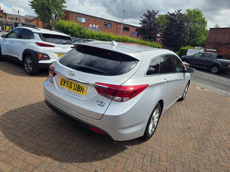 Hyundai I40 1.7 Crdi S Blue Drive 141Ps Tourer Silver #20