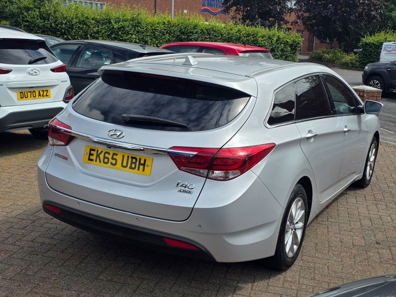Hyundai I40 1.7 Crdi S Blue Drive 141Ps Tourer Silver #8