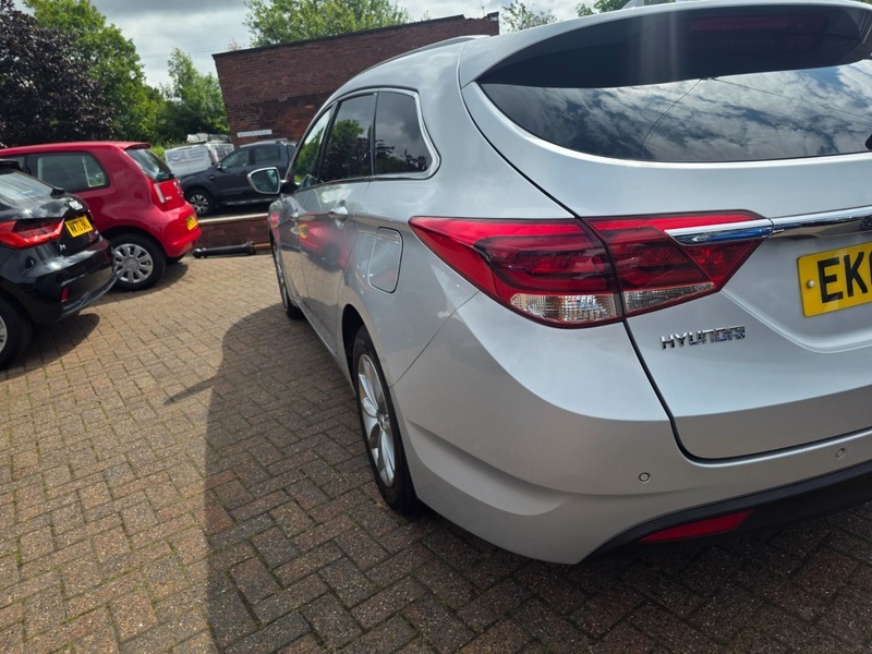 Hyundai I40 1.7 Crdi S Blue Drive 141Ps Tourer Silver #28
