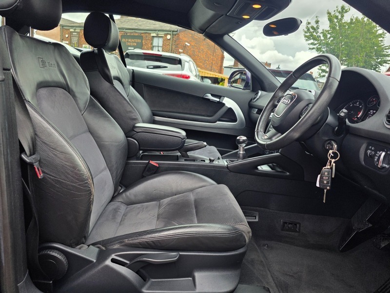 Audi A3 Tdi S Line YX58XYU Purple
