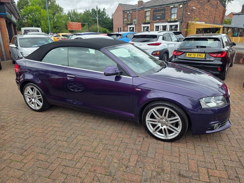 Audi A3 Tdi S Line YX58XYU Purple #4