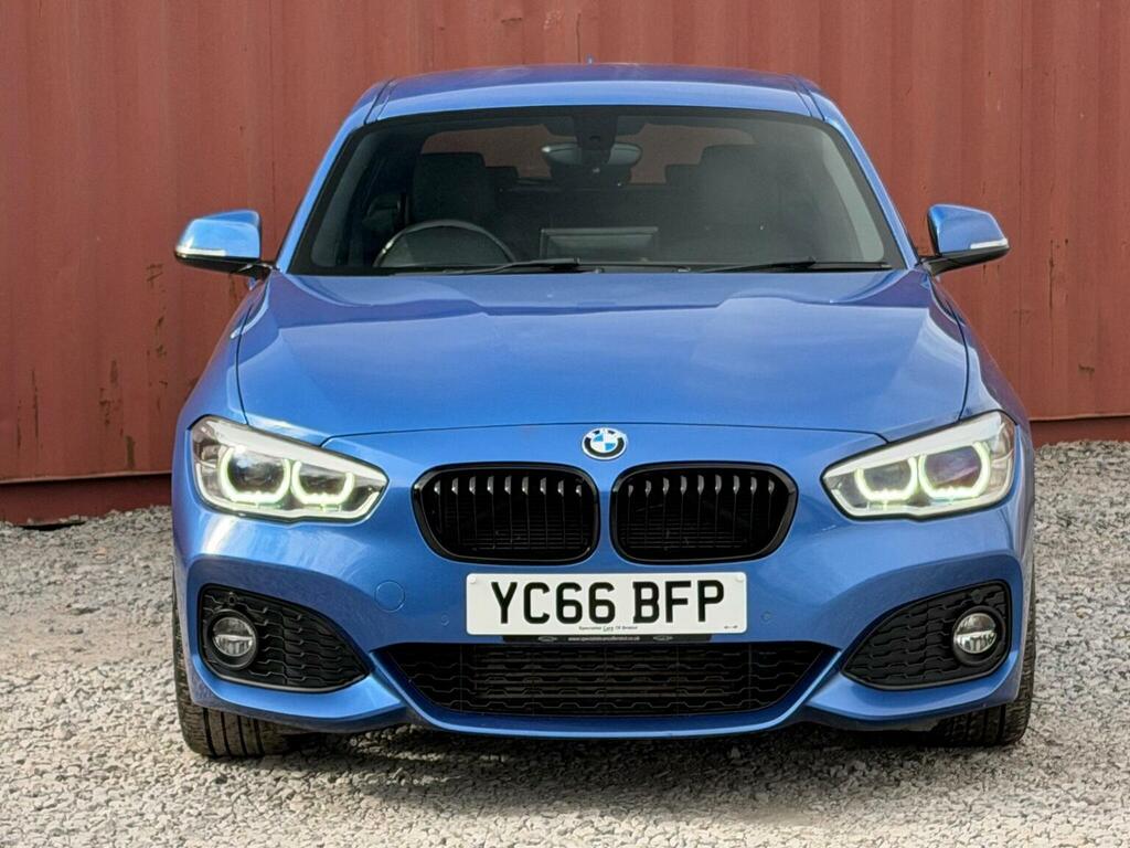 BMW 1 Series 2.0 118D M Sport Euro 6 Ss YC66BFP Blue #4