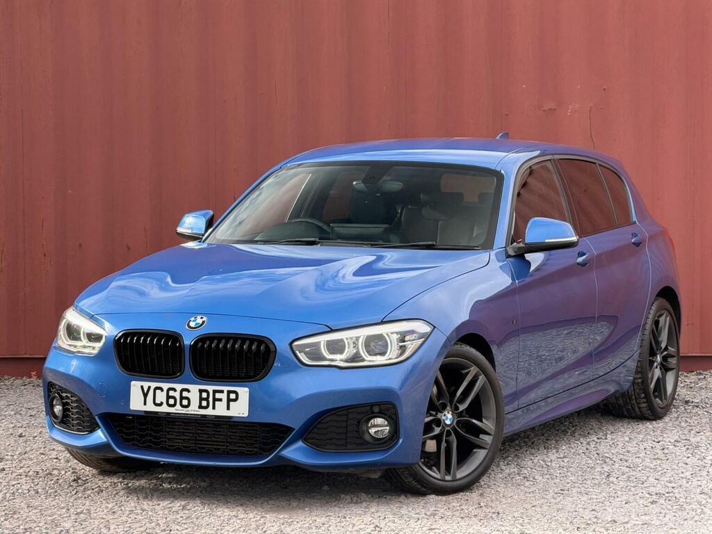 BMW 1 Series 2.0 118D M Sport Euro 6 Ss YC66BFP Blue