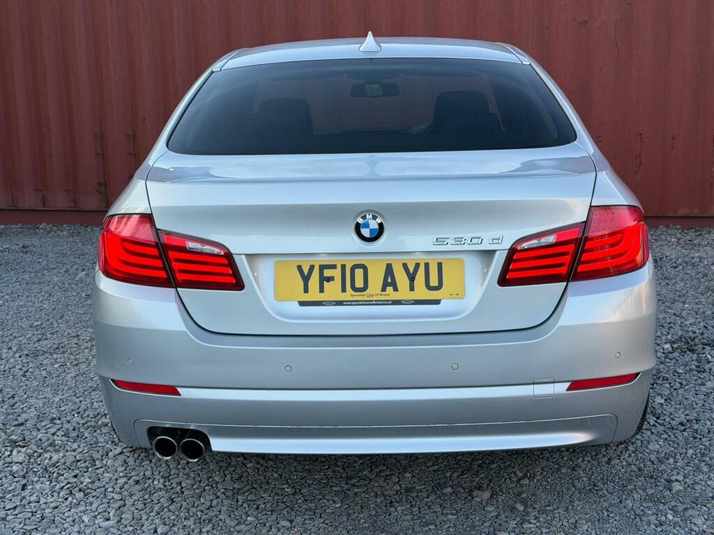 BMW 5 Series Saloon 2.0 520D Se Steptronic Euro 5 201010 Silver #21