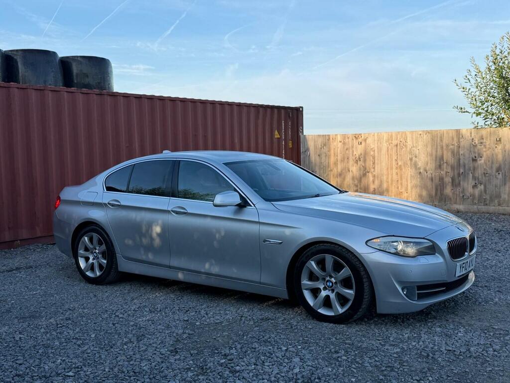 BMW 5 Series Saloon 2.0 520D Se Steptronic Euro 5 201010 Silver #35