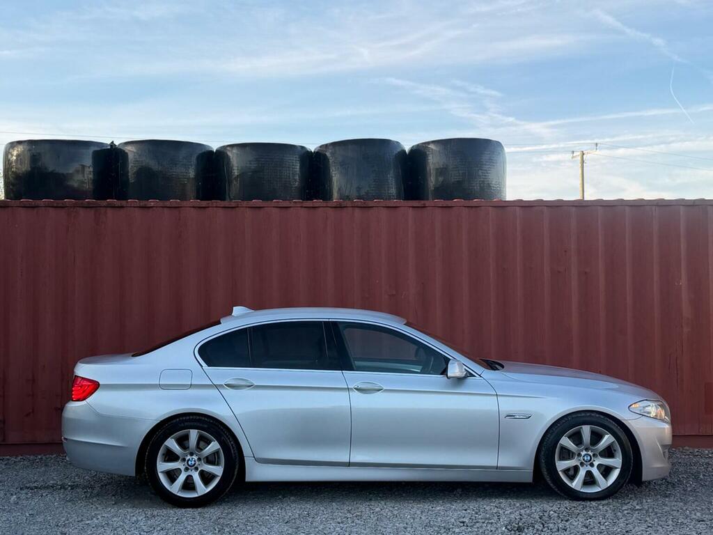 BMW 5 Series Saloon 2.0 520D Se Steptronic Euro 5 201010 Silver #28