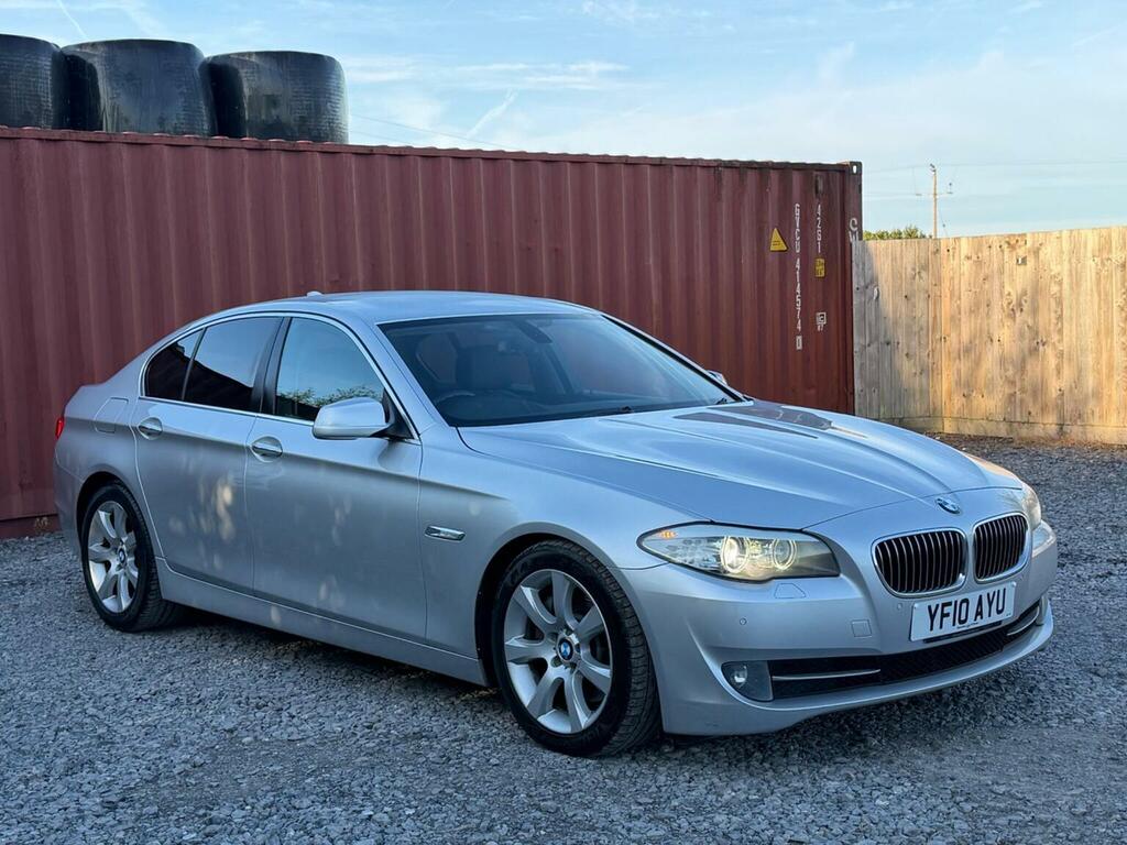 BMW 5 Series Saloon 2.0 520D Se Steptronic Euro 5 201010 Silver #34