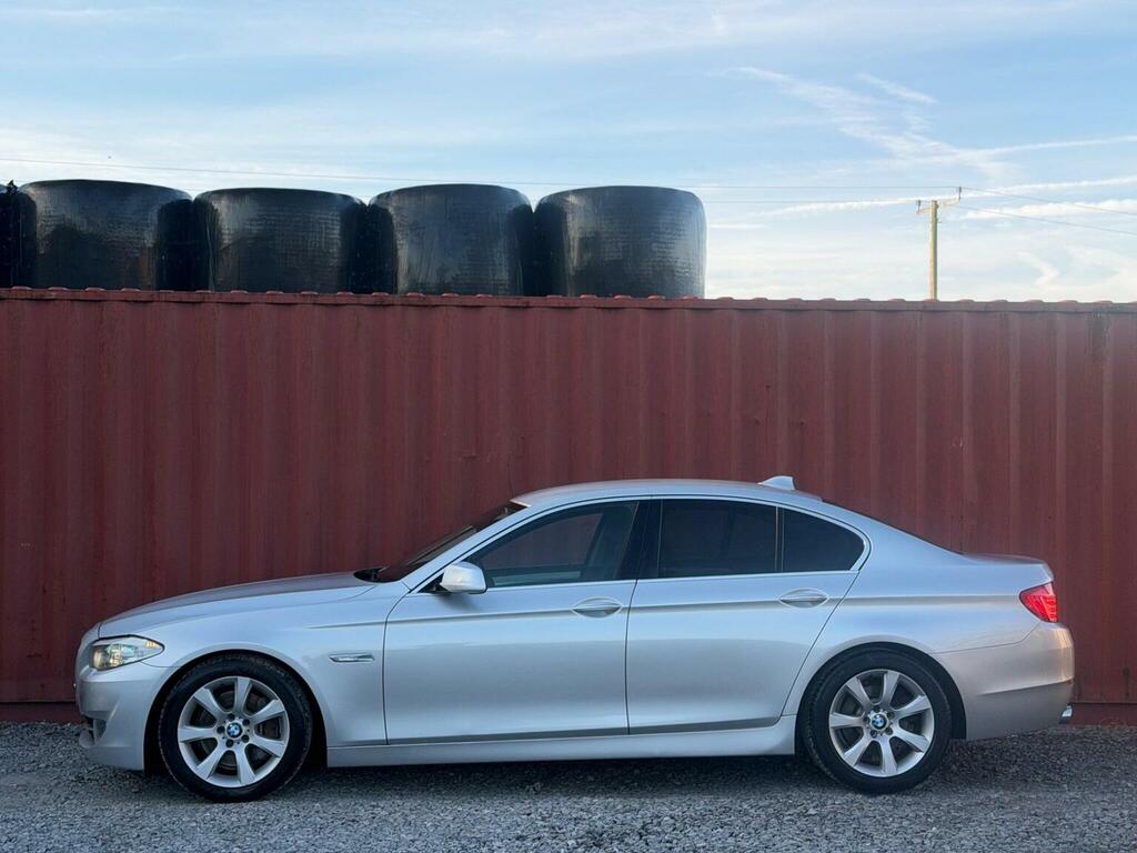 BMW 5 Series Saloon 2.0 520D Se Steptronic Euro 5 201010 Silver #13