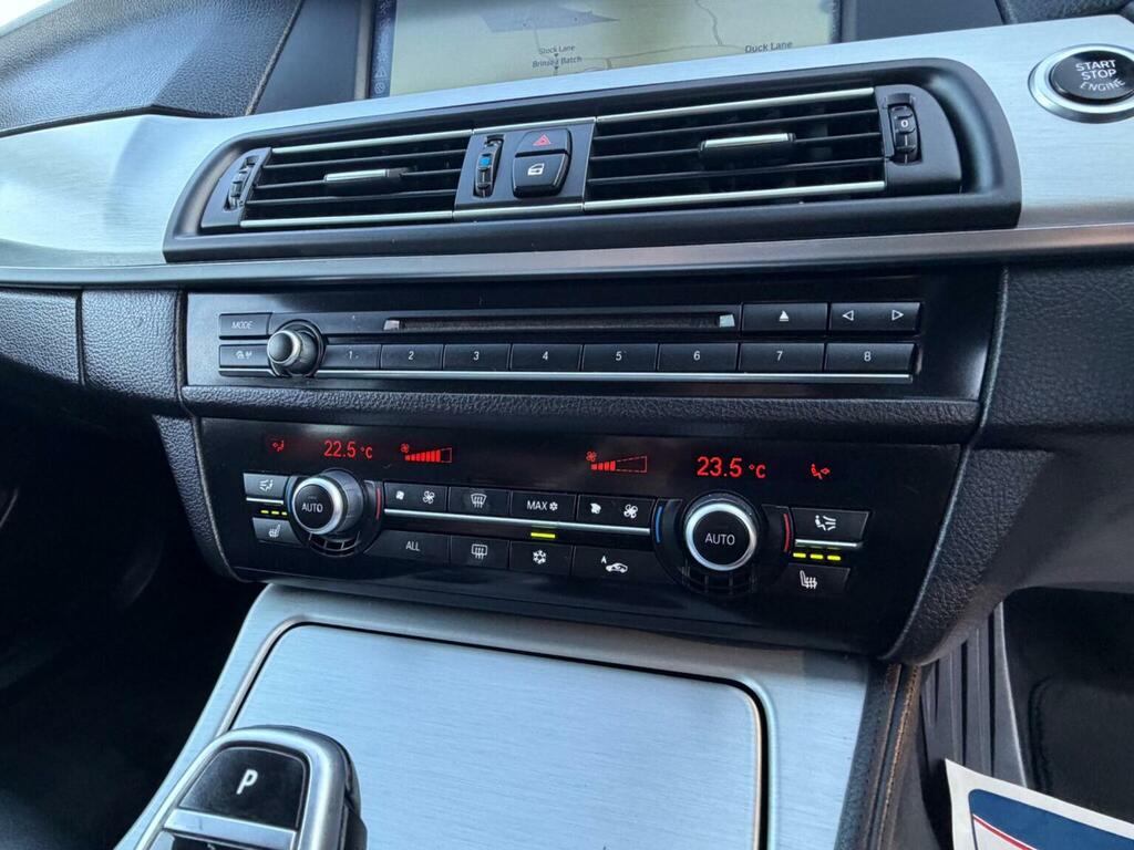 BMW 5 Series Saloon 2.0 520D Se Steptronic Euro 5 201010 Silver #52