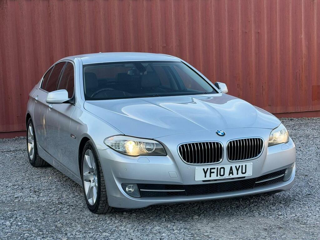 BMW 5 Series Saloon 2.0 520D Se Steptronic Euro 5 201010 Silver #33