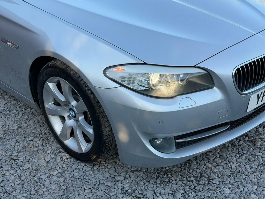 BMW 5 Series Saloon 2.0 520D Se Steptronic Euro 5 201010 Silver #5