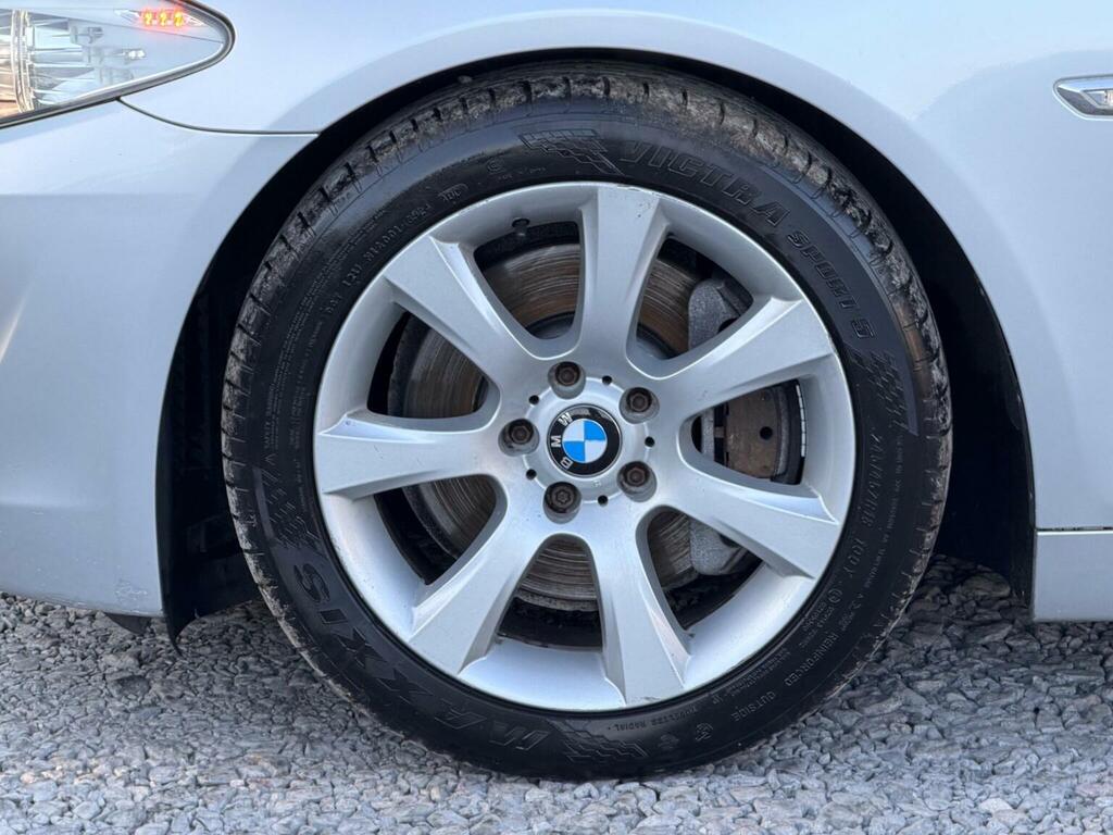 BMW 5 Series Saloon 2.0 520D Se Steptronic Euro 5 201010 Silver #15