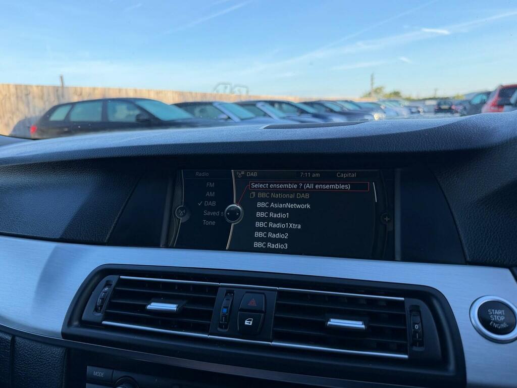 BMW 5 Series Saloon 2.0 520D Se Steptronic Euro 5 201010 Silver #49