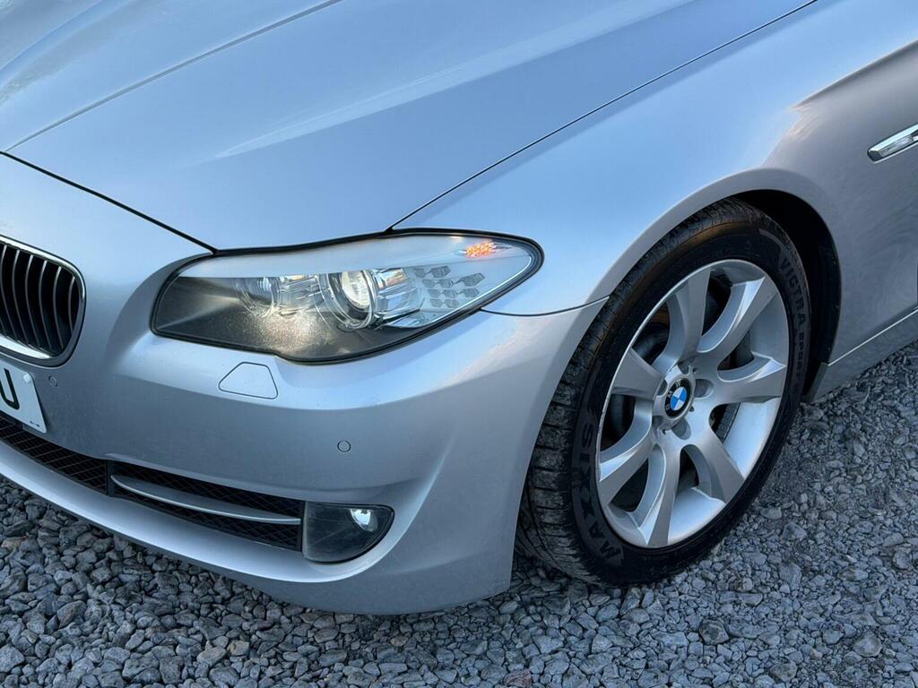 BMW 5 Series Saloon 2.0 520D Se Steptronic Euro 5 201010 Silver #7