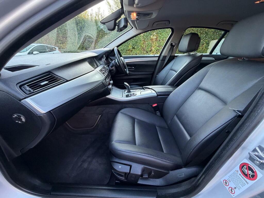 BMW 5 Series Saloon 2.0 520D Se Steptronic Euro 5 201010 Silver #63