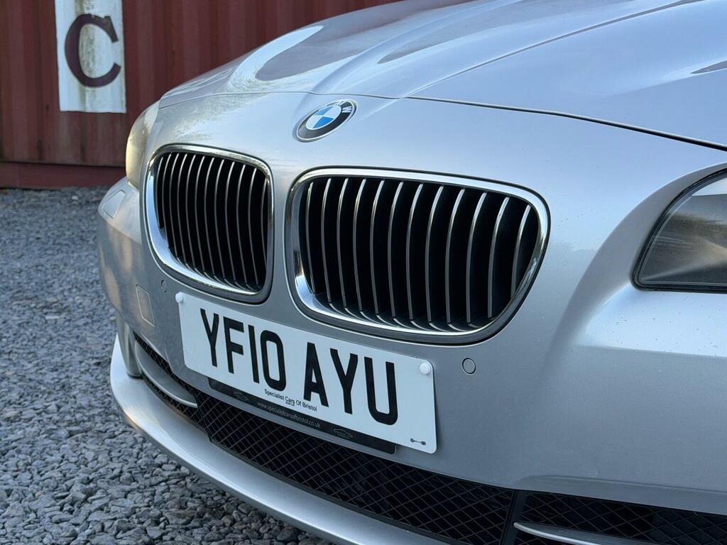 BMW 5 Series Saloon 2.0 520D Se Steptronic Euro 5 201010 Silver #9