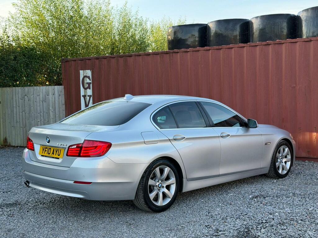 BMW 5 Series Saloon 2.0 520D Se Steptronic Euro 5 201010 Silver #27