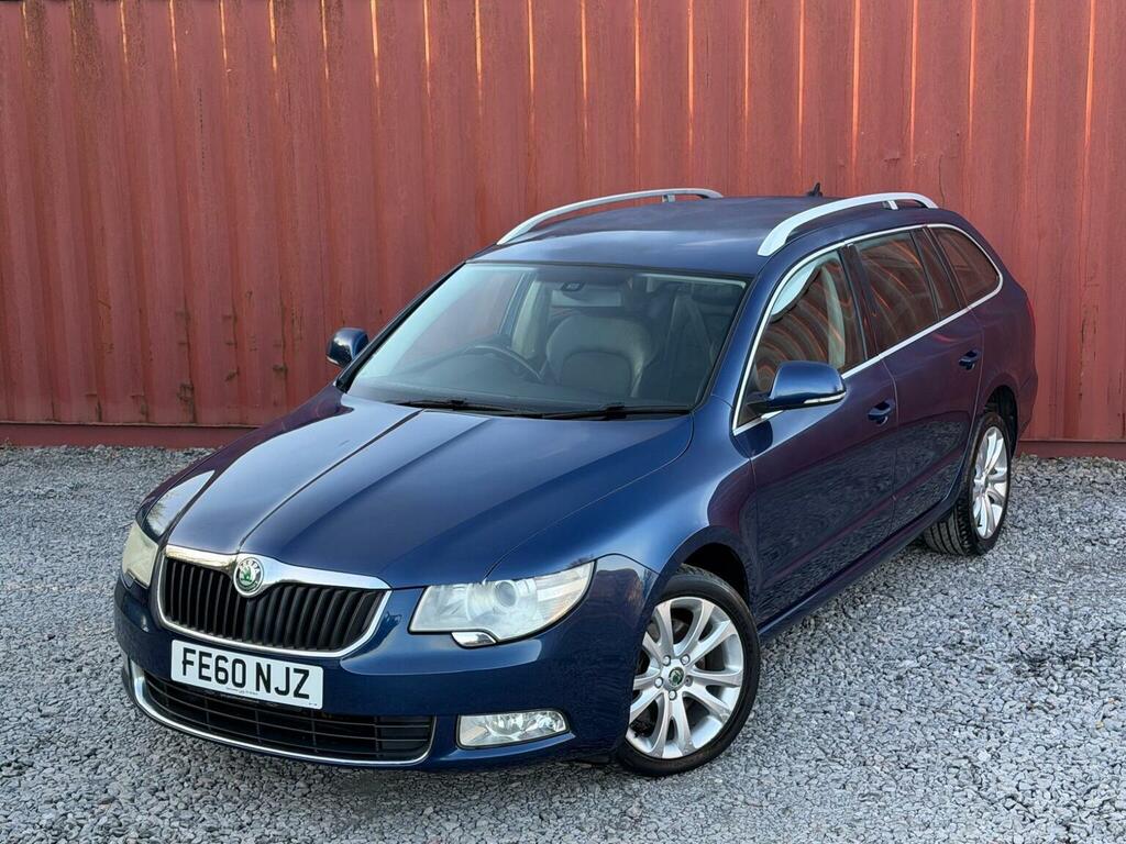 Skoda Superb Estate 2.0 Tdi Elegance Dsg Euro 5 201010 Grey #3