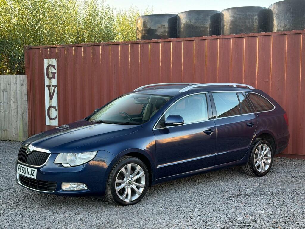 Skoda Superb Estate 2.0 Tdi Elegance Dsg Euro 5 201010 Grey #12