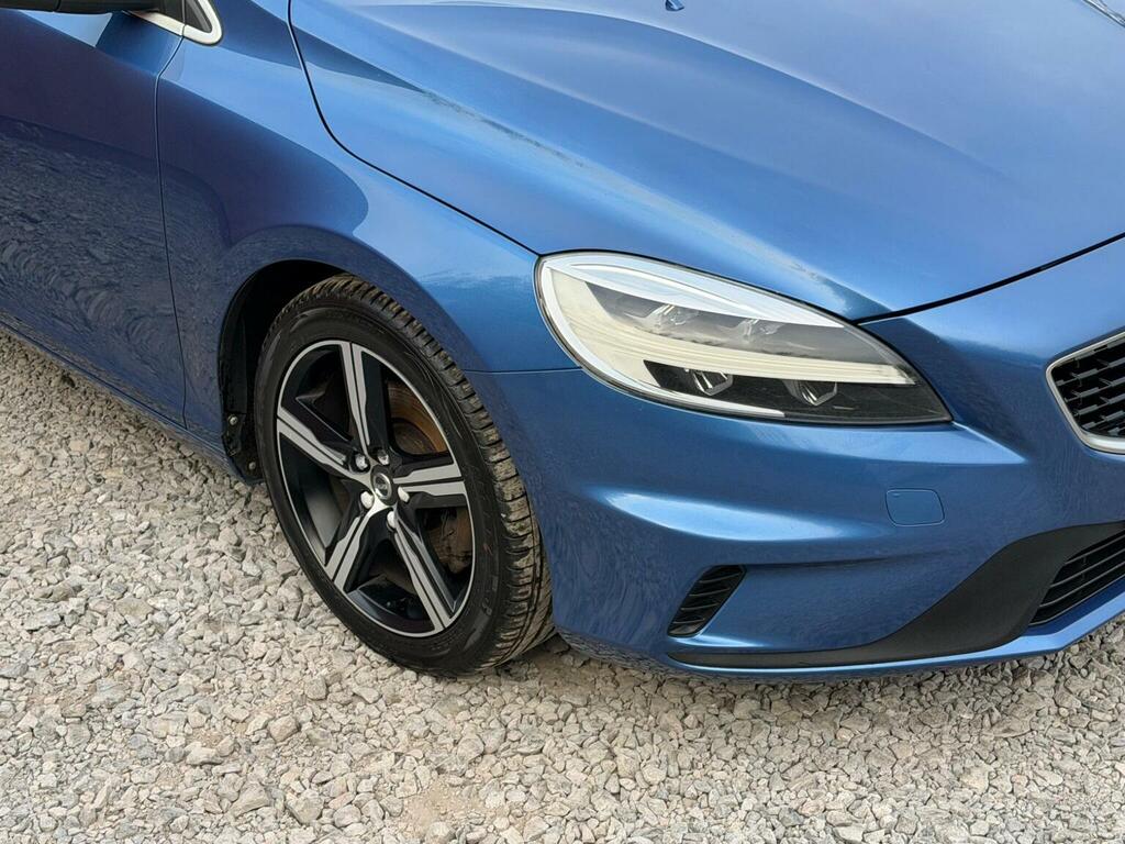 Volvo V40 2.0 T2 R-design Nav Plus Euro 6 Ss VE66XZW Blue #5