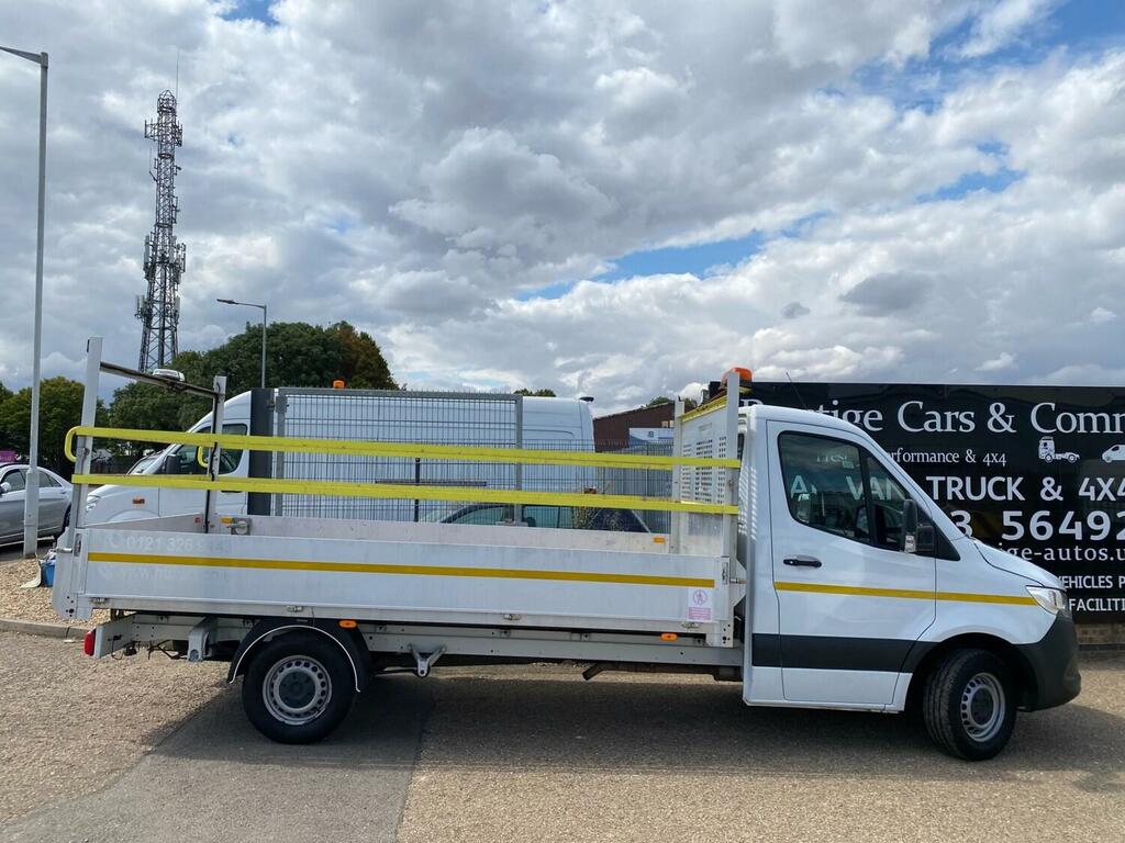 Mercedes-Benz Sprinter 315 Cdi 2.0 150 Progressive Lwb L3dropside 109K F BV21AFX White #3