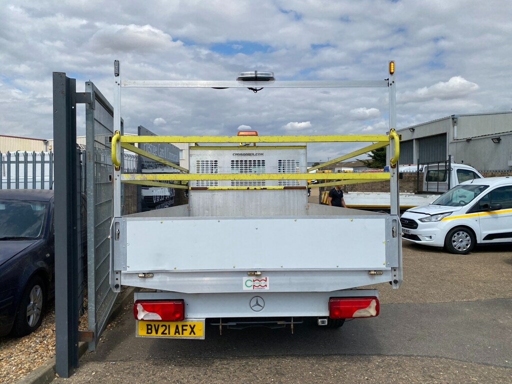Mercedes-Benz Sprinter 315 Cdi 2.0 150 Progressive Lwb L3dropside 109K F BV21AFX White #4