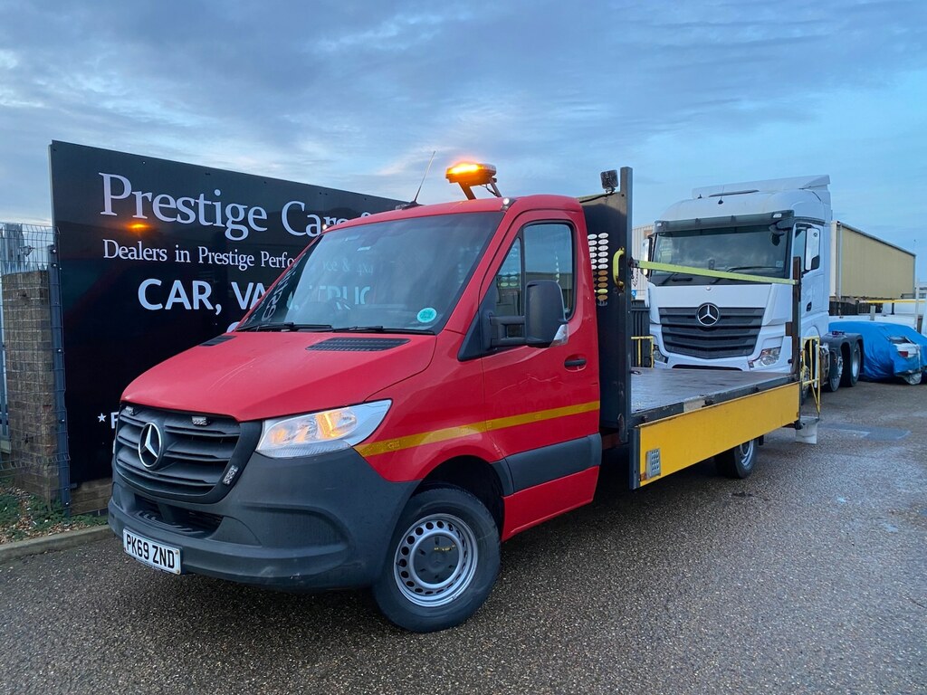 Mercedes-Benz Sprinter 314 Cdi 2.1 143 Lwb L3dropside Pick Up Tail Lift Red #5