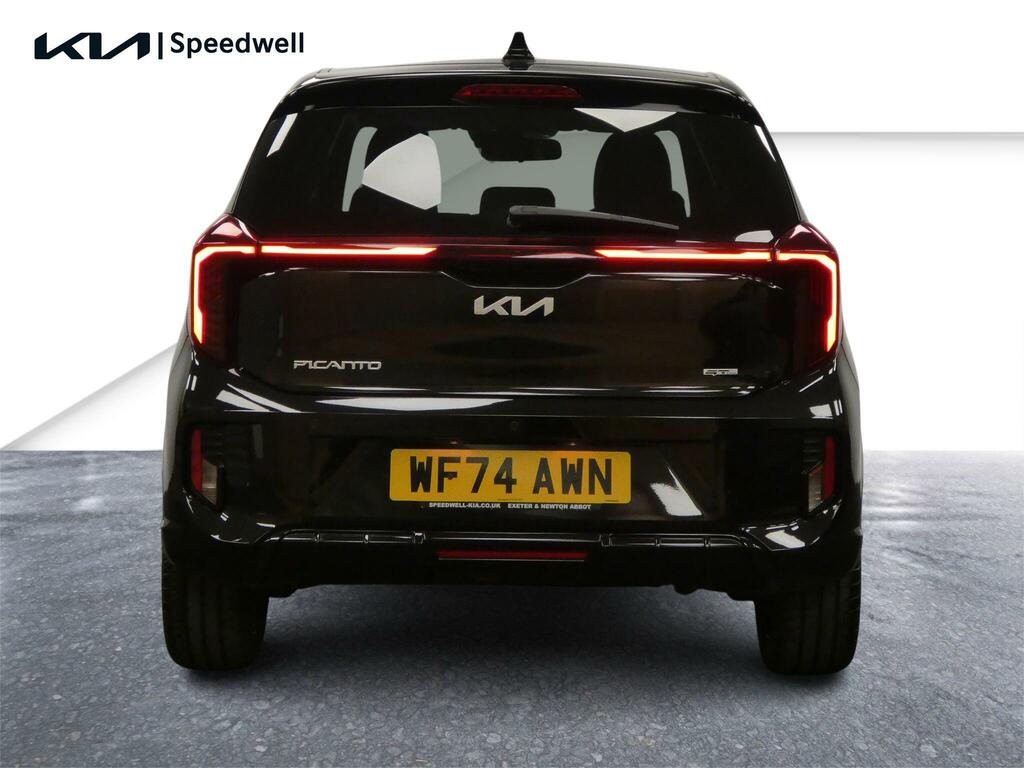 Kia Picanto 1.2 Gt-line S Amt Euro 6 Ss Black #6