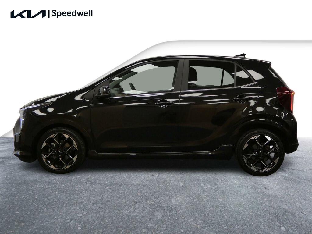 Kia Picanto 1.2 Gt-line S Amt Euro 6 Ss Black #3