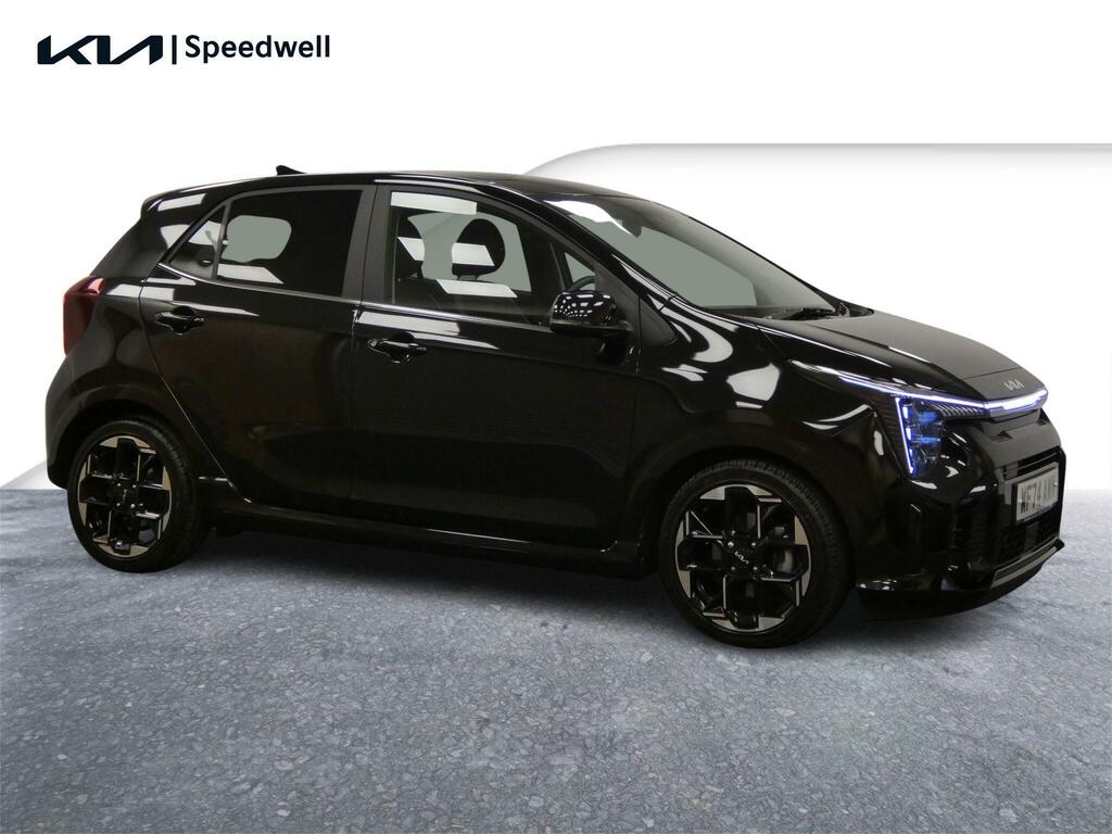Kia Picanto 1.2 Gt-line S Amt Euro 6 Ss Black