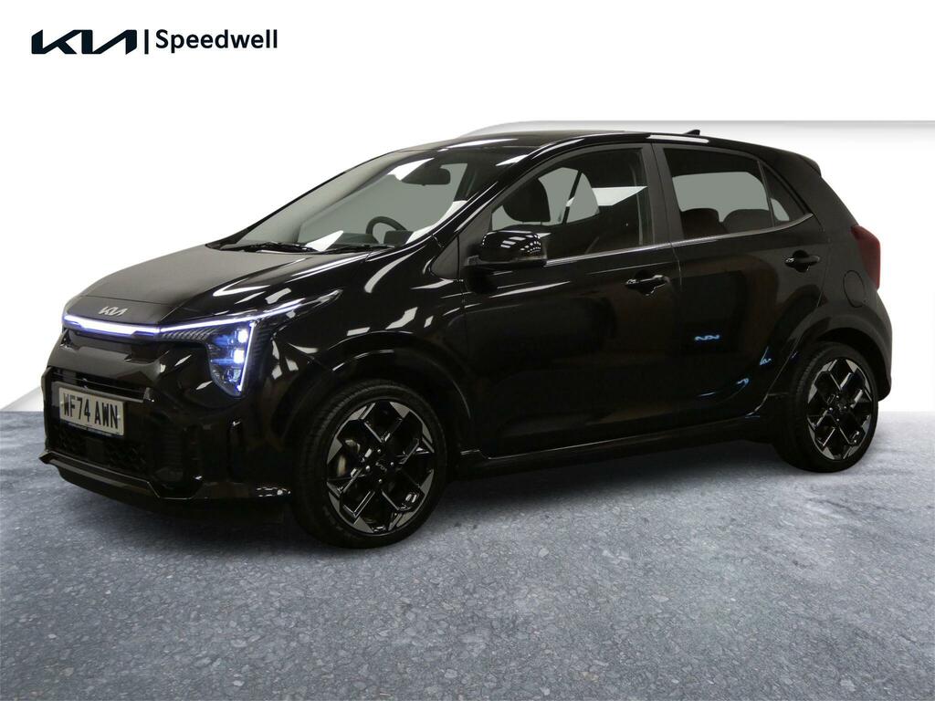 Kia Picanto 1.2 Gt-line S Amt Euro 6 Ss Black #4