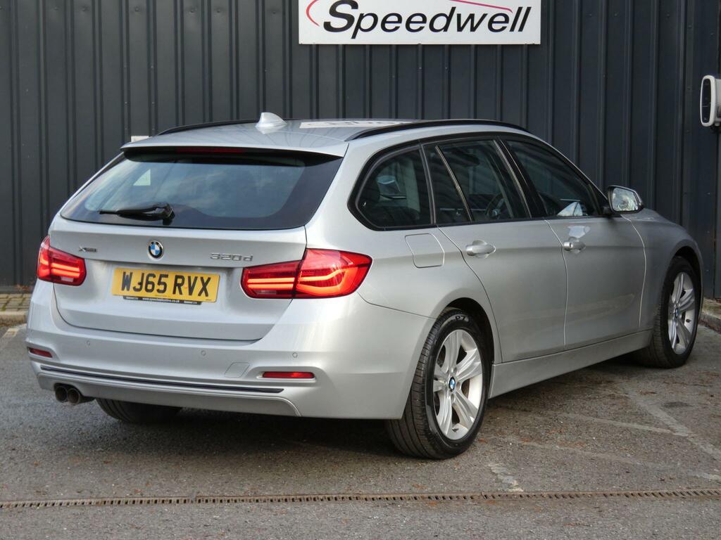 BMW 3 Series 2.0 320D Sport Touring Xdrive Euro 6 Ss WJ65RVX Silver #3