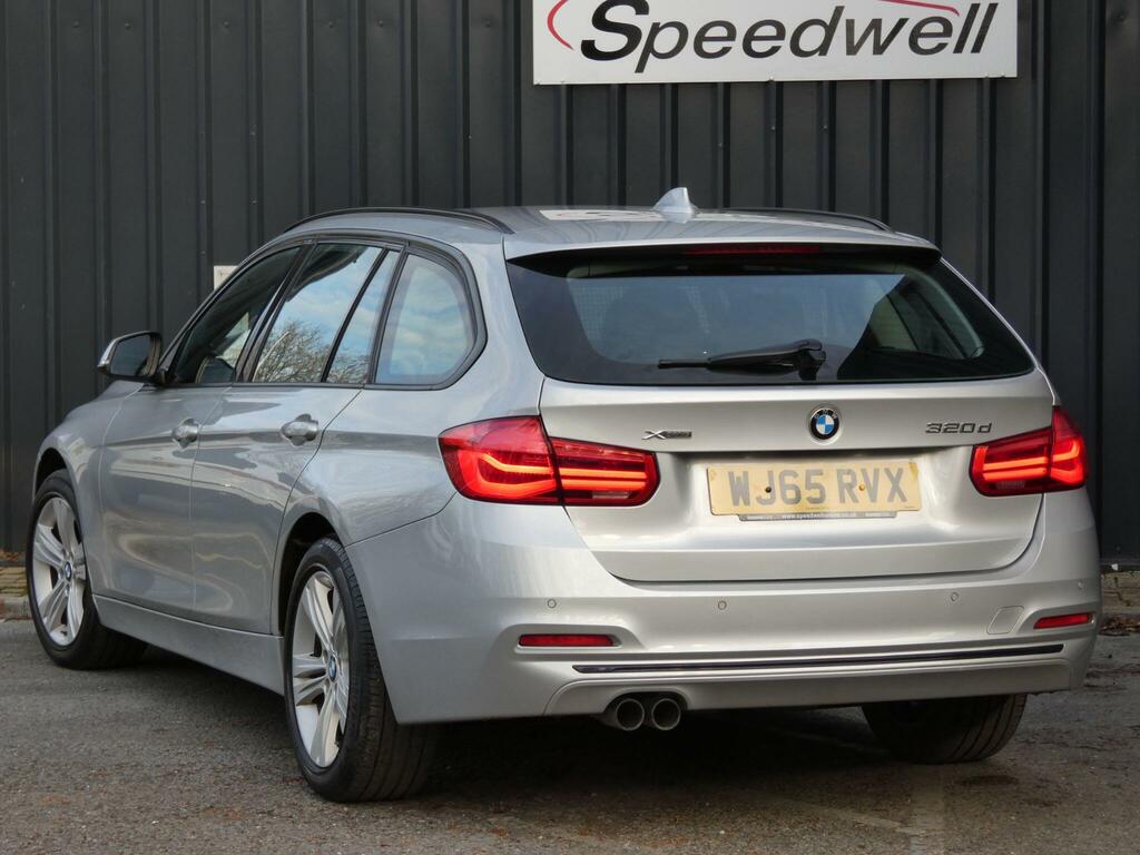 BMW 3 Series 2.0 320D Sport Touring Xdrive Euro 6 Ss WJ65RVX Silver #6