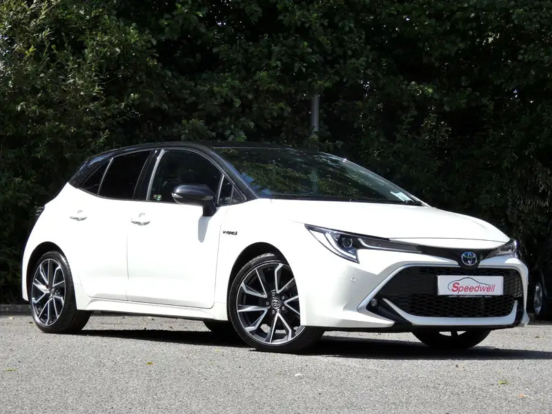 Toyota Corolla 1.8 Vvt-h Excel Cvt Euro 6 Ss WL68MTV White #6
