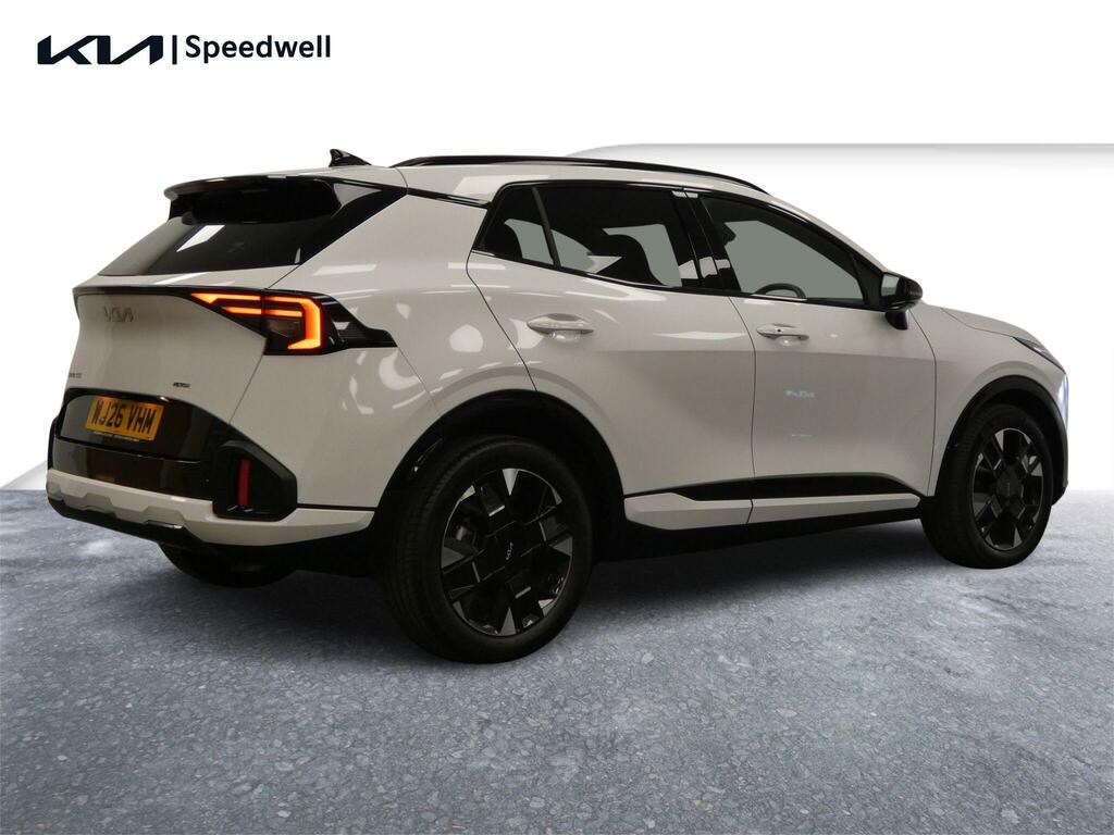 Kia Sportage 1.6 H T-gdi Gt-line Euro 6 Ss WJ26VHM White #5